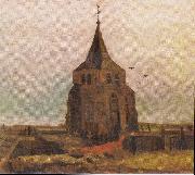 Vincent Van Gogh Old Church Tower at Nuenen painting